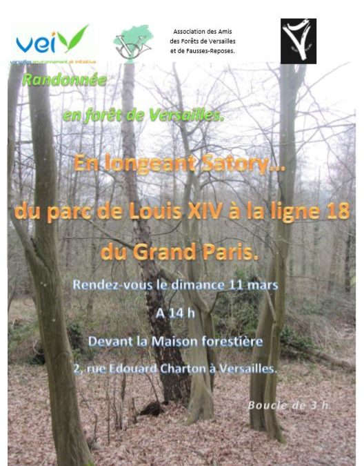 Randonnée découverte de la forêt de Versailles