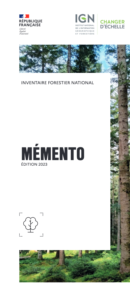 couverture du Memento 2023 du IGN