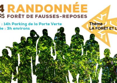 Randonnée le 14 mars en forêt de Fausses-Reposes